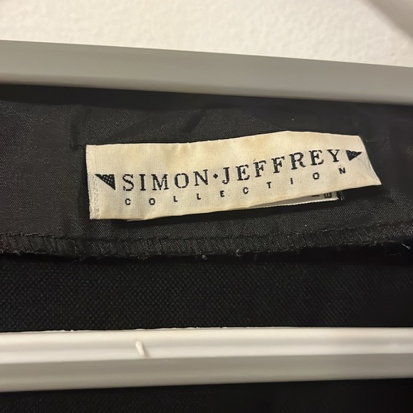 Simon Jeffery Collection Blazer Black size 8 - Picture 2 of 3